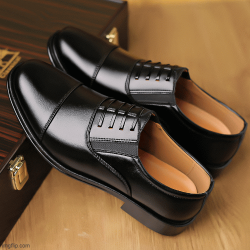 Herren Business-Lederschuhe