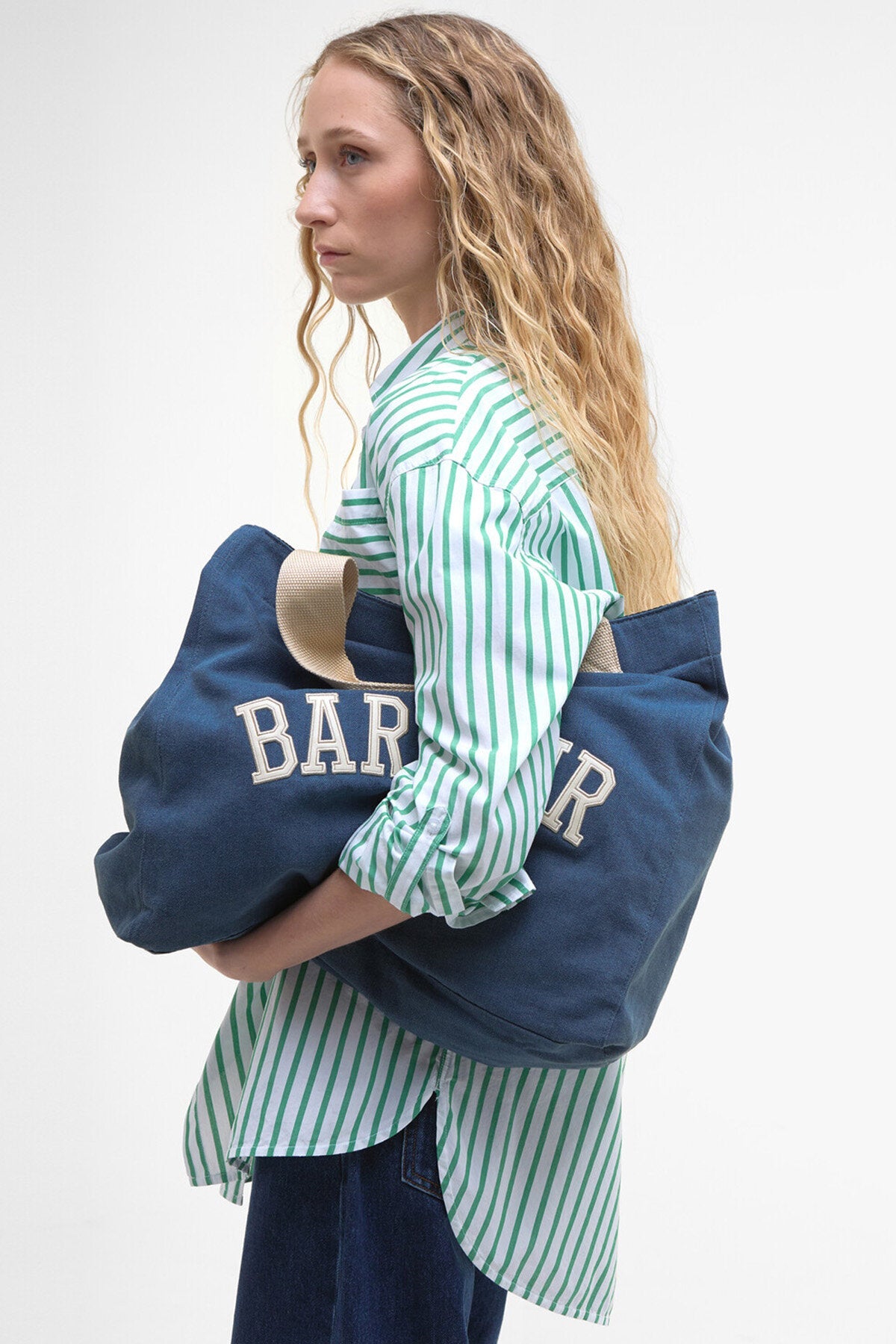 Emily Denim Einkaufstasche