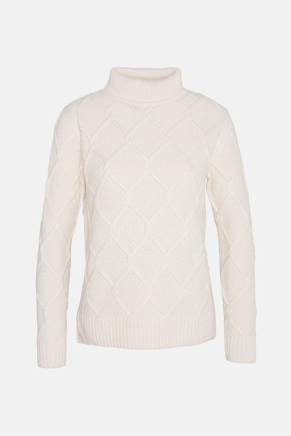 Burne Rollkragen-Strickpullover
