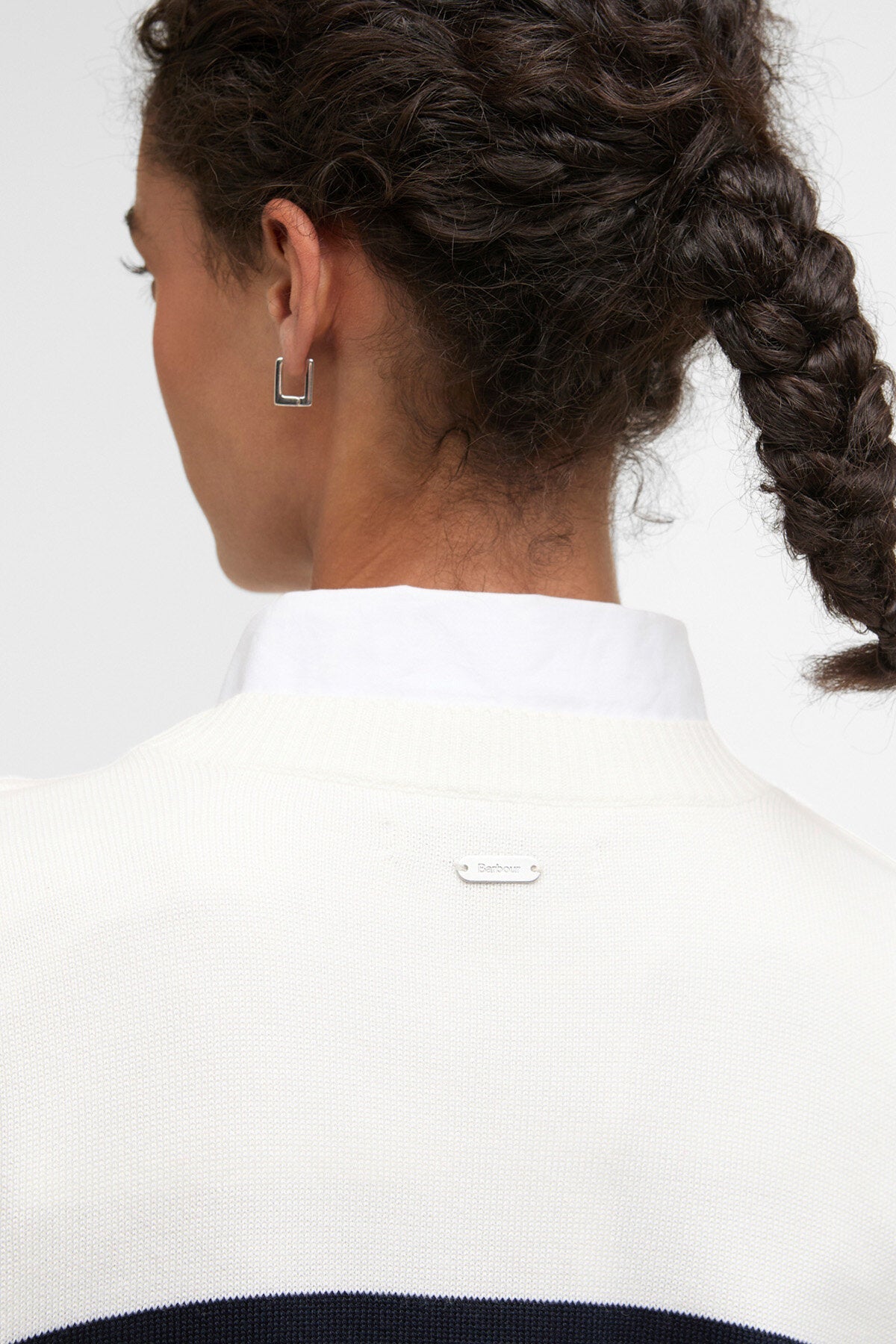 Fern Striped Crew Neck Jumper