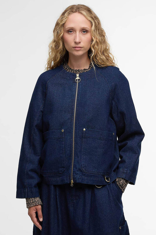Saima Jeans-Hemdjacke