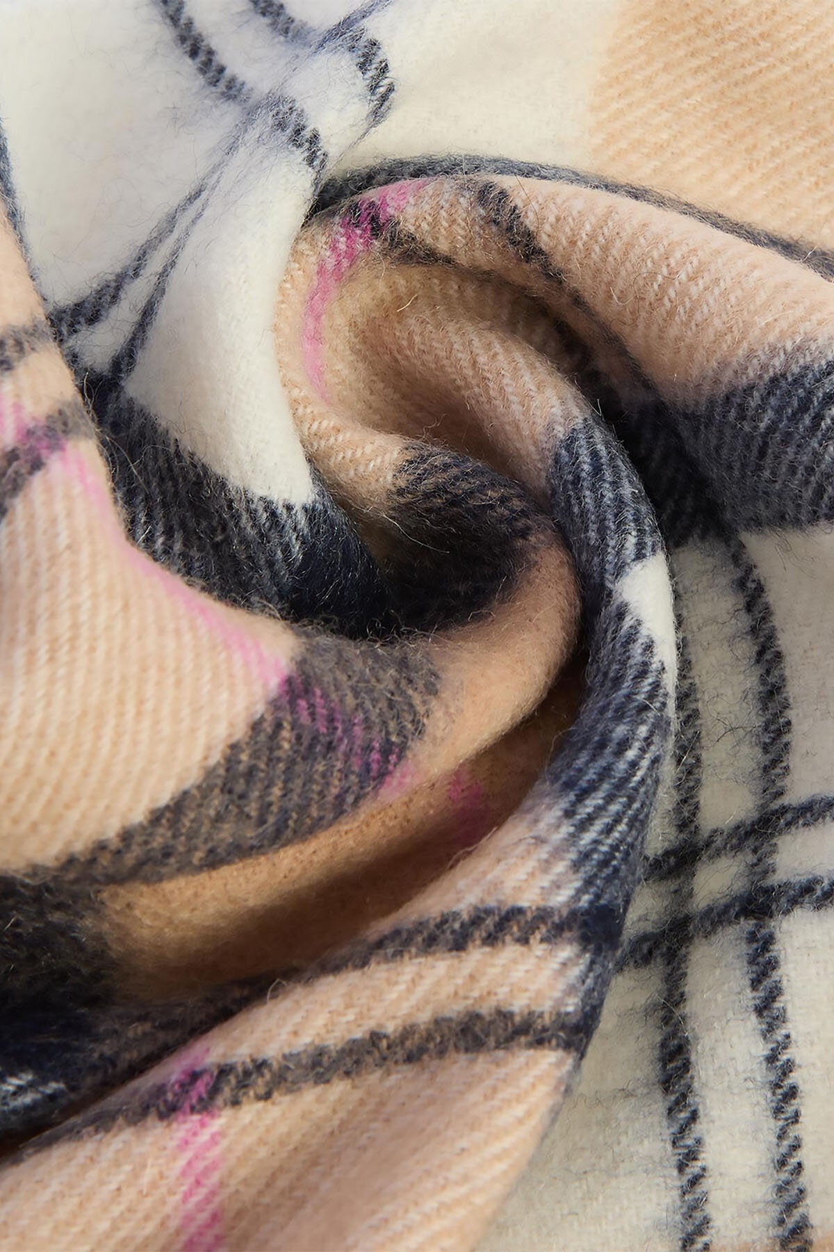 Serena Schottenmuster-Lambswool-Schal