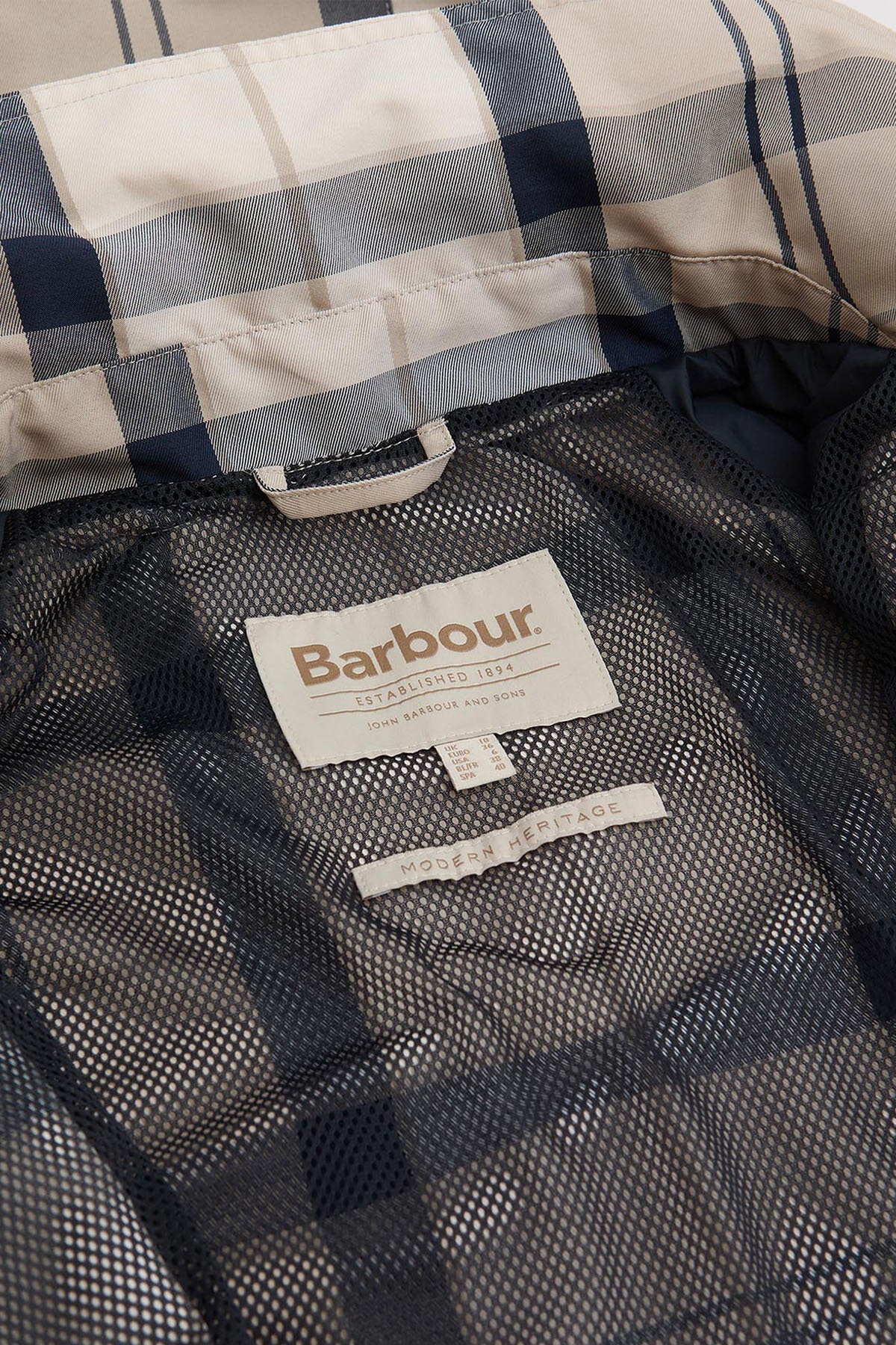 Ballina Check Showerproof Jacket