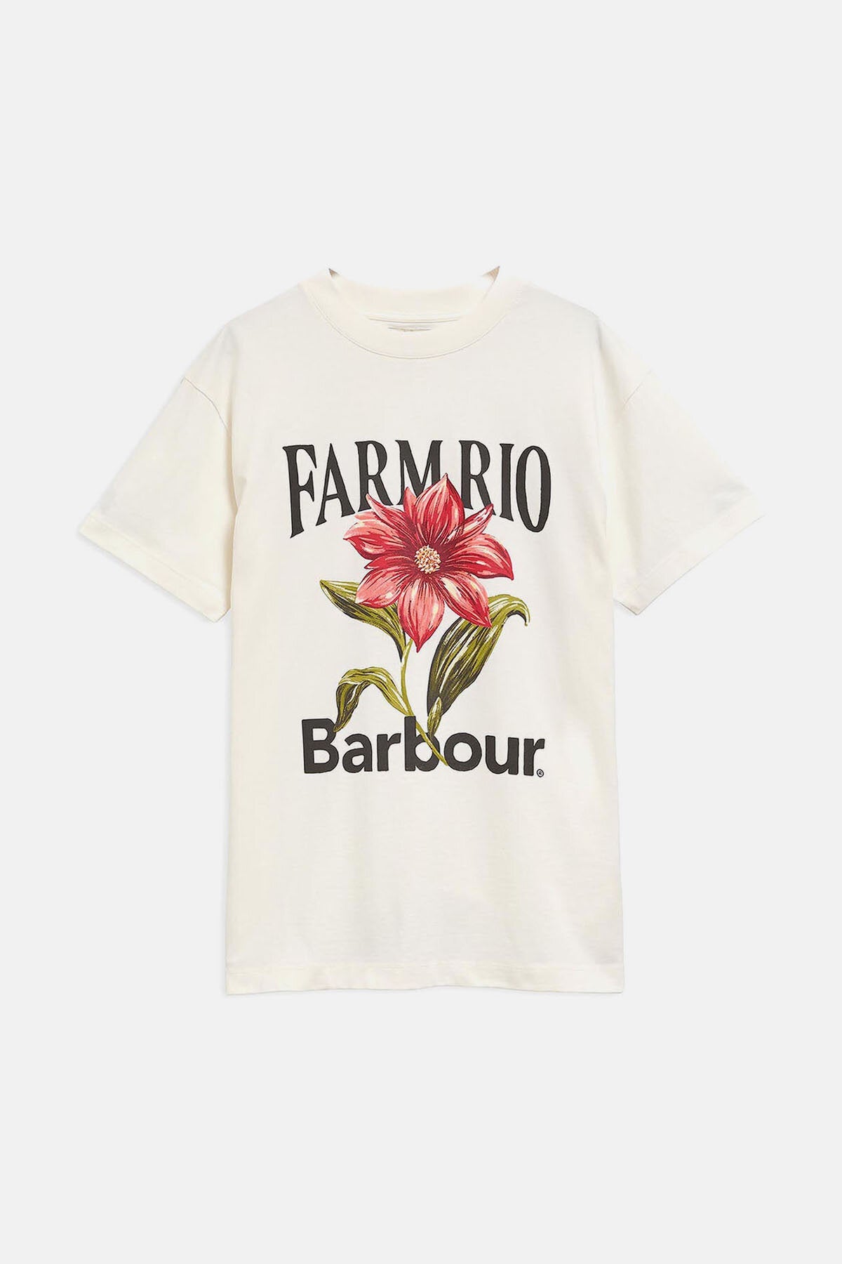 Wildblumen Oversized Grafik-T-Shirt