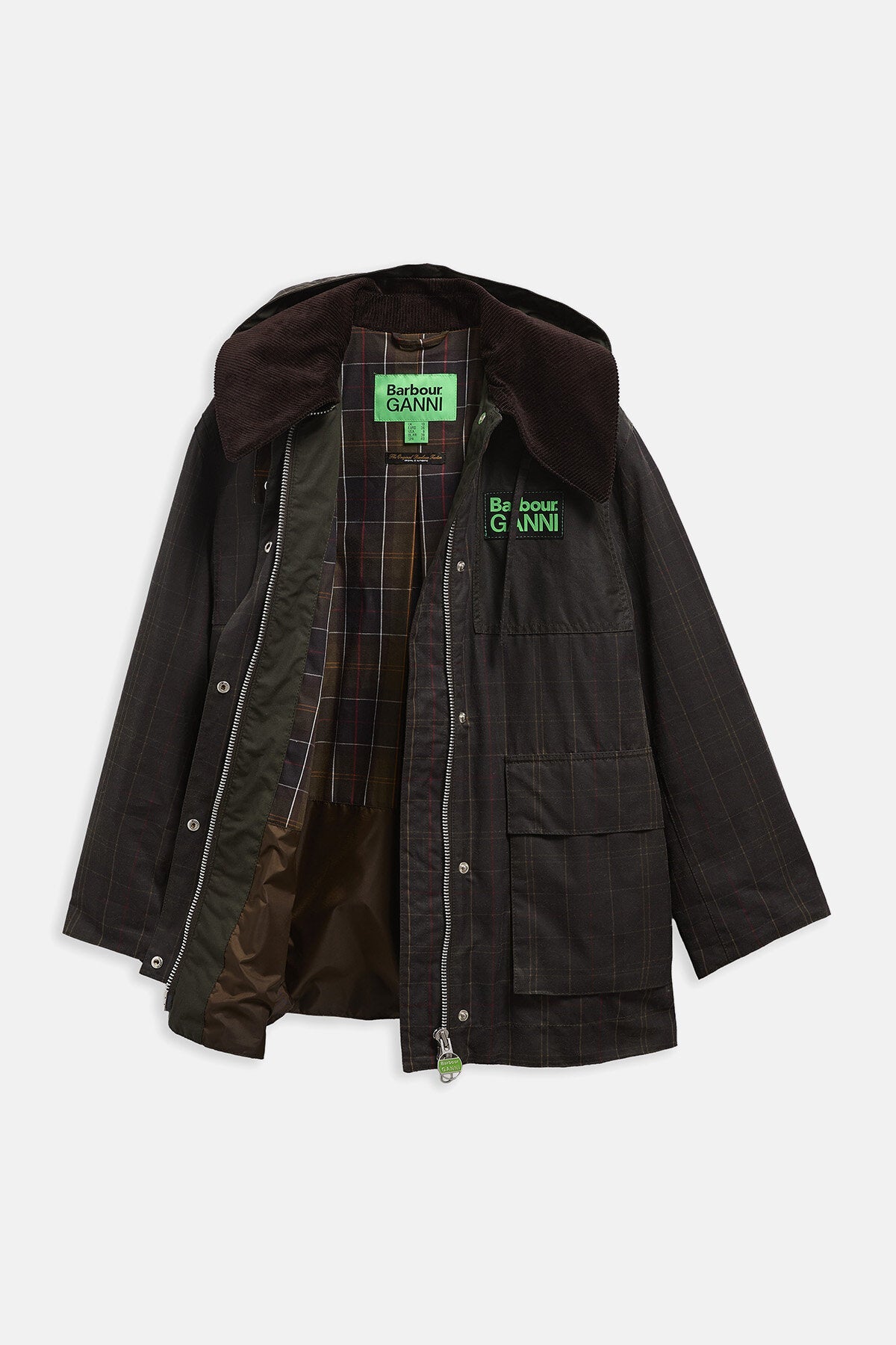 Tartan Waxed Duffle Coat