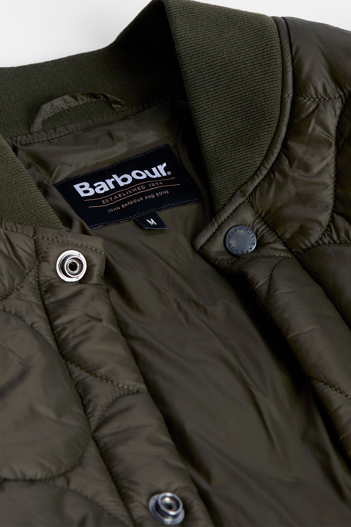 Gesteppte Cording-Jacke