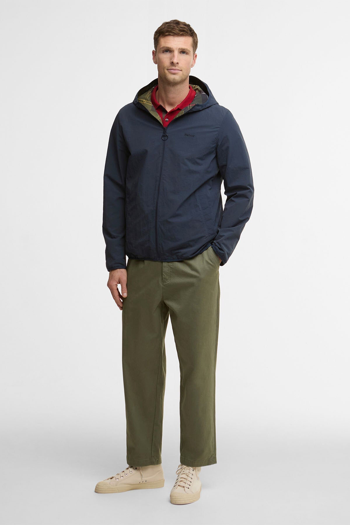 Wendbare Kemble-Regenjacke