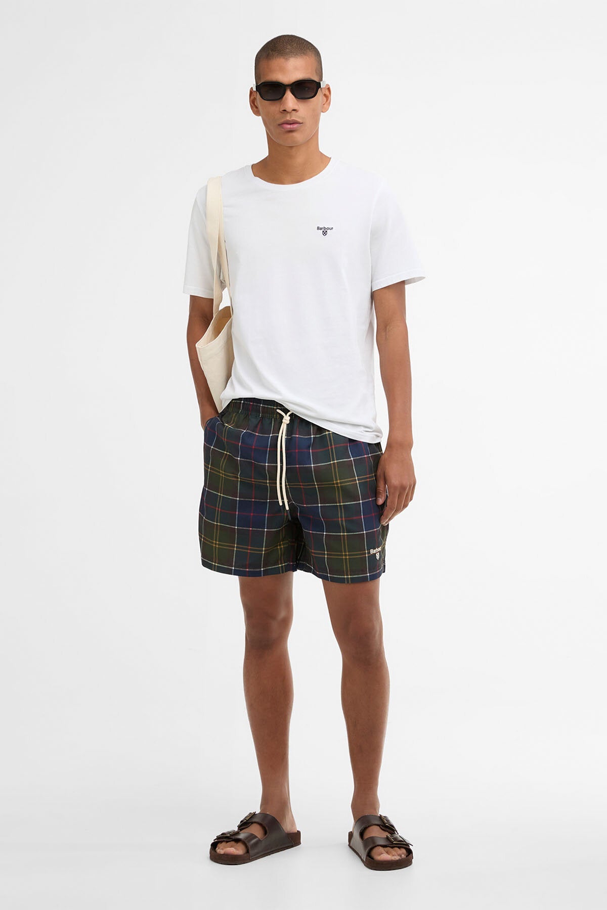 Staple Tartan Swim Short