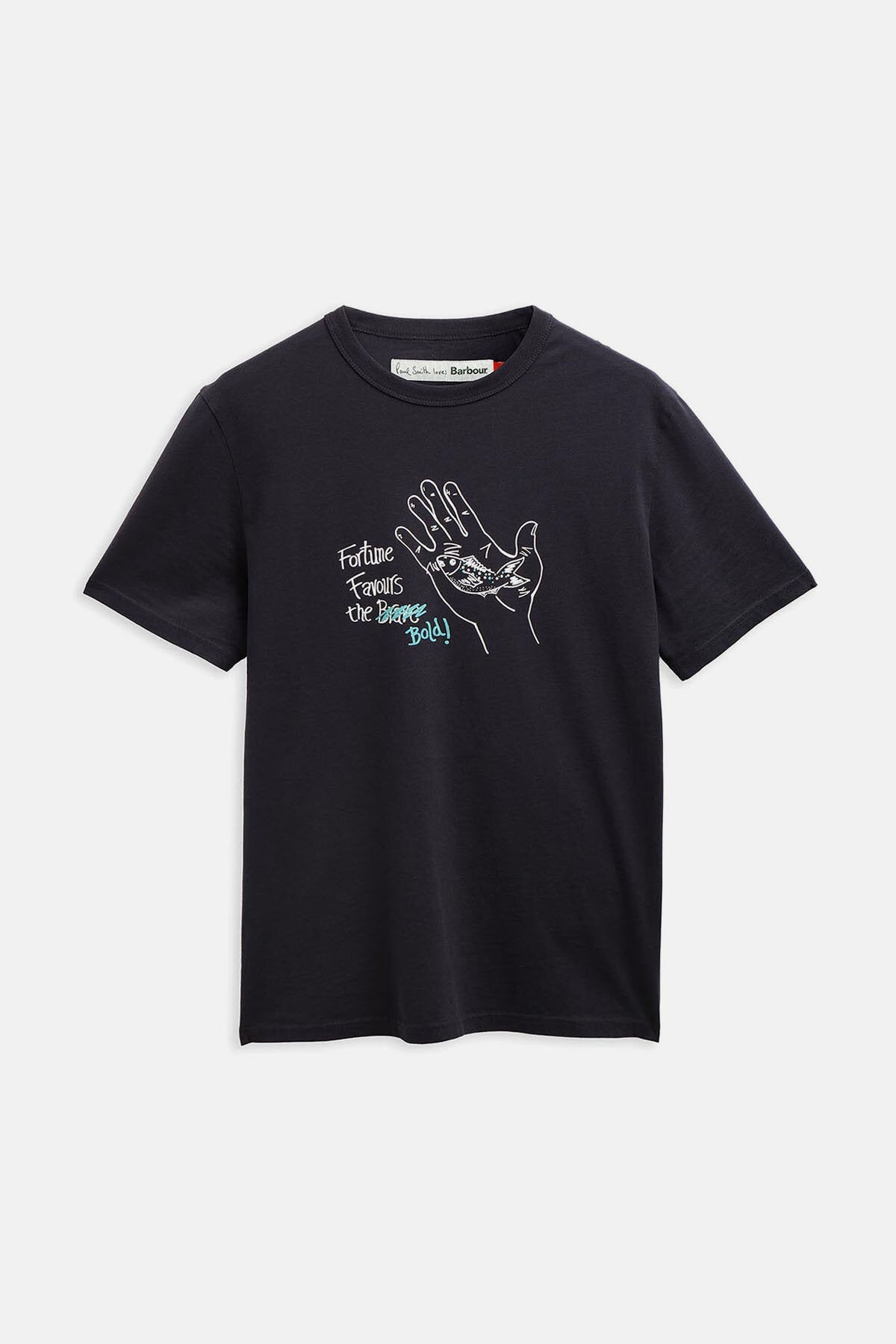 Paul Smith Loves Fortune Fish Graphic T-Shirt