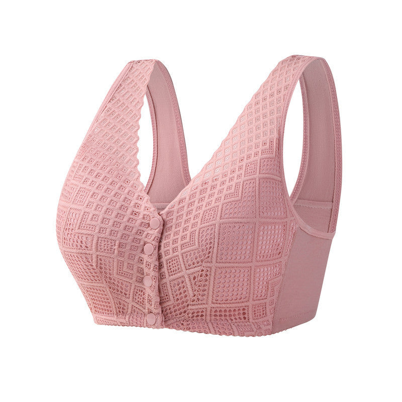 ⏱️Begrenztes Angebot – Damen-BH aus Baumwolle mit Knopfverschluss vorne