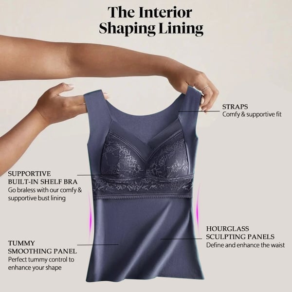 💕Kaufe 1, erhalte 1 GRATIS💕 2-in-1 Thermounterwäsche mit integriertem BH