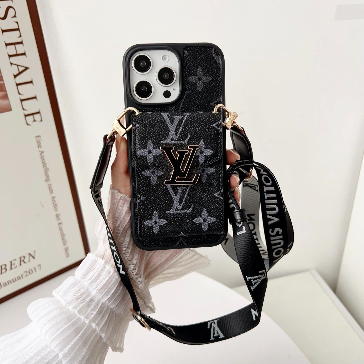 LV Signature Strap Series iPhone-Hüllen