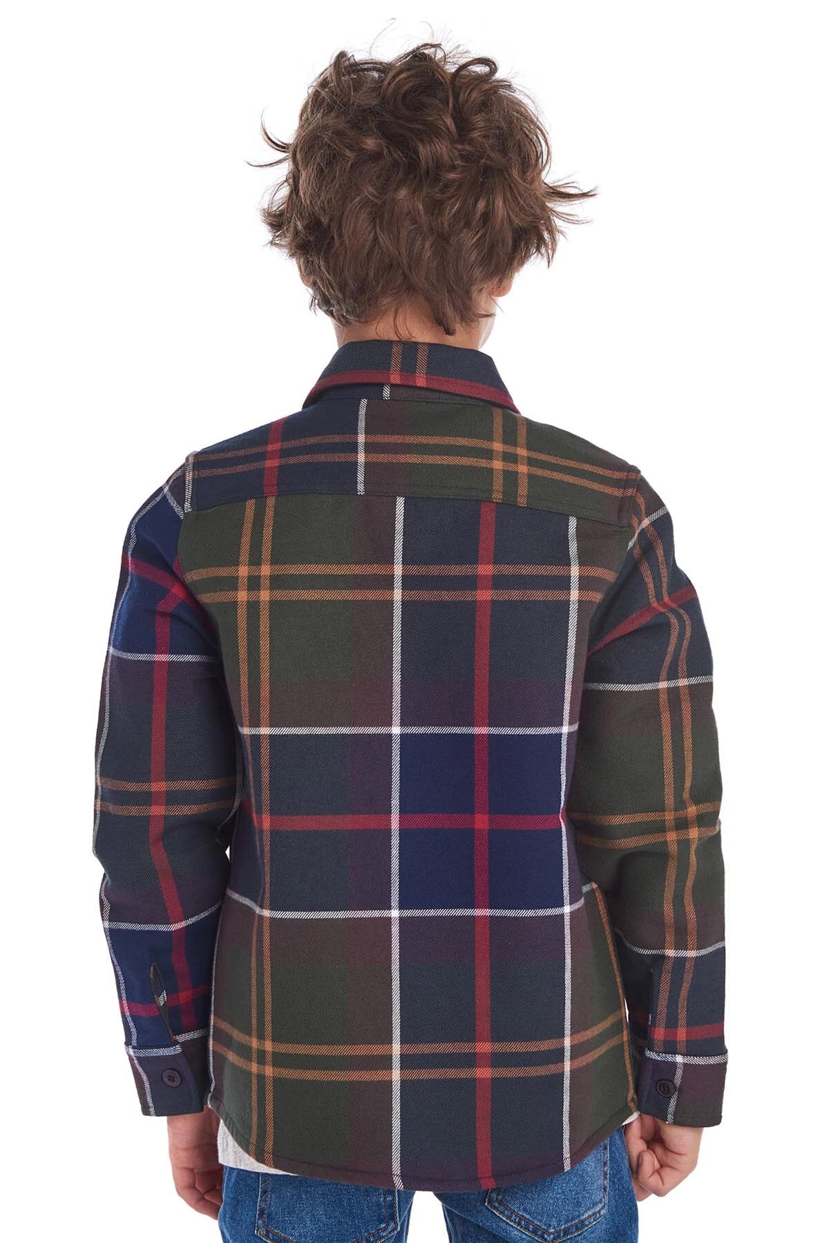 Boys Tartan Overshirt