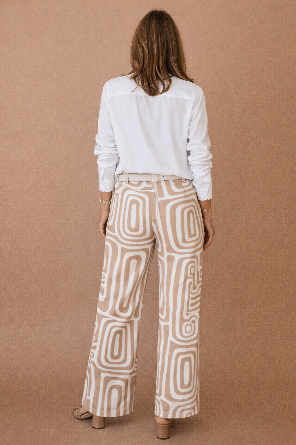 Long Sleeve Two Piece Set + Matching Belt as a Gift