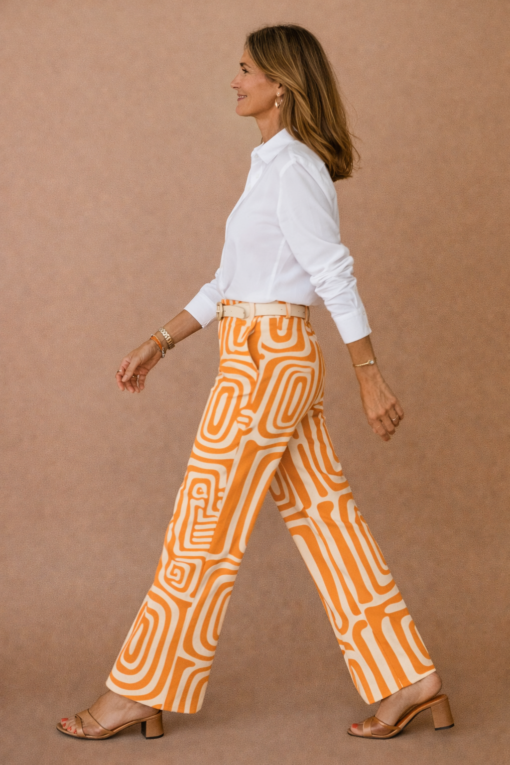 Long Sleeve Two Piece Set + Matching Belt as a Gift