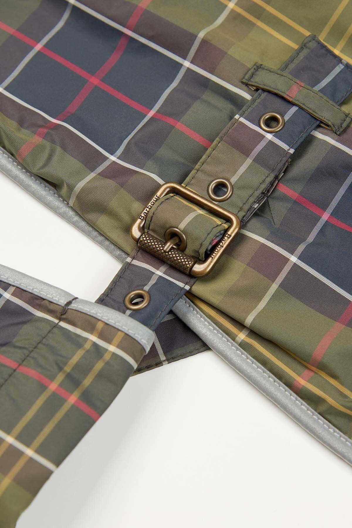 Wasserfester Hundemantel aus Tartan