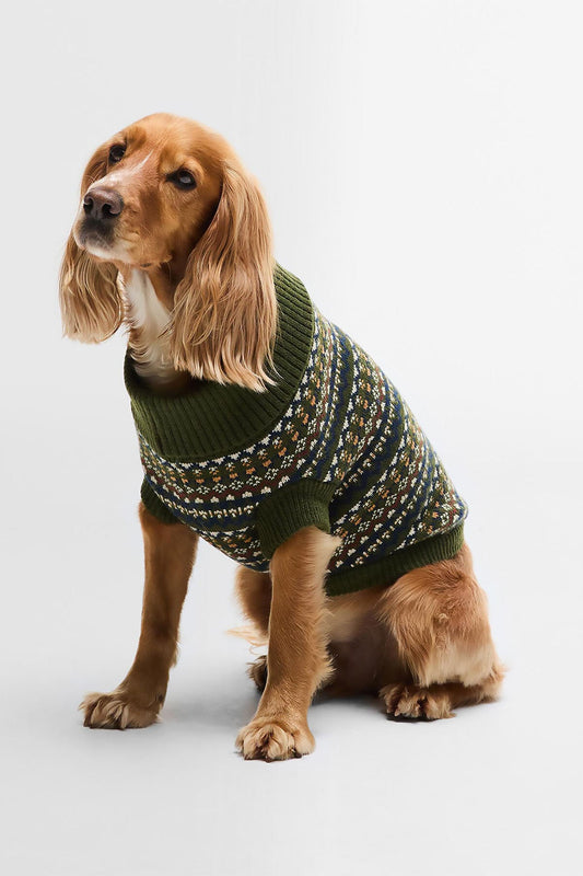 Marlow Fair Isle Dog Jumper