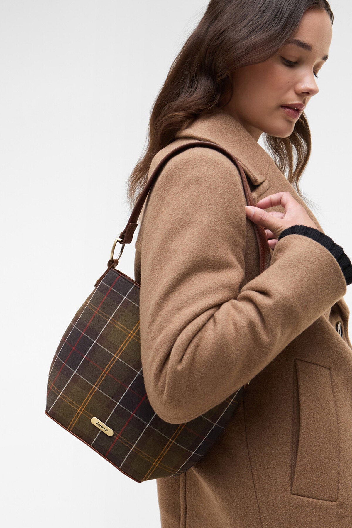 Cedar Tartan Beuteltasche