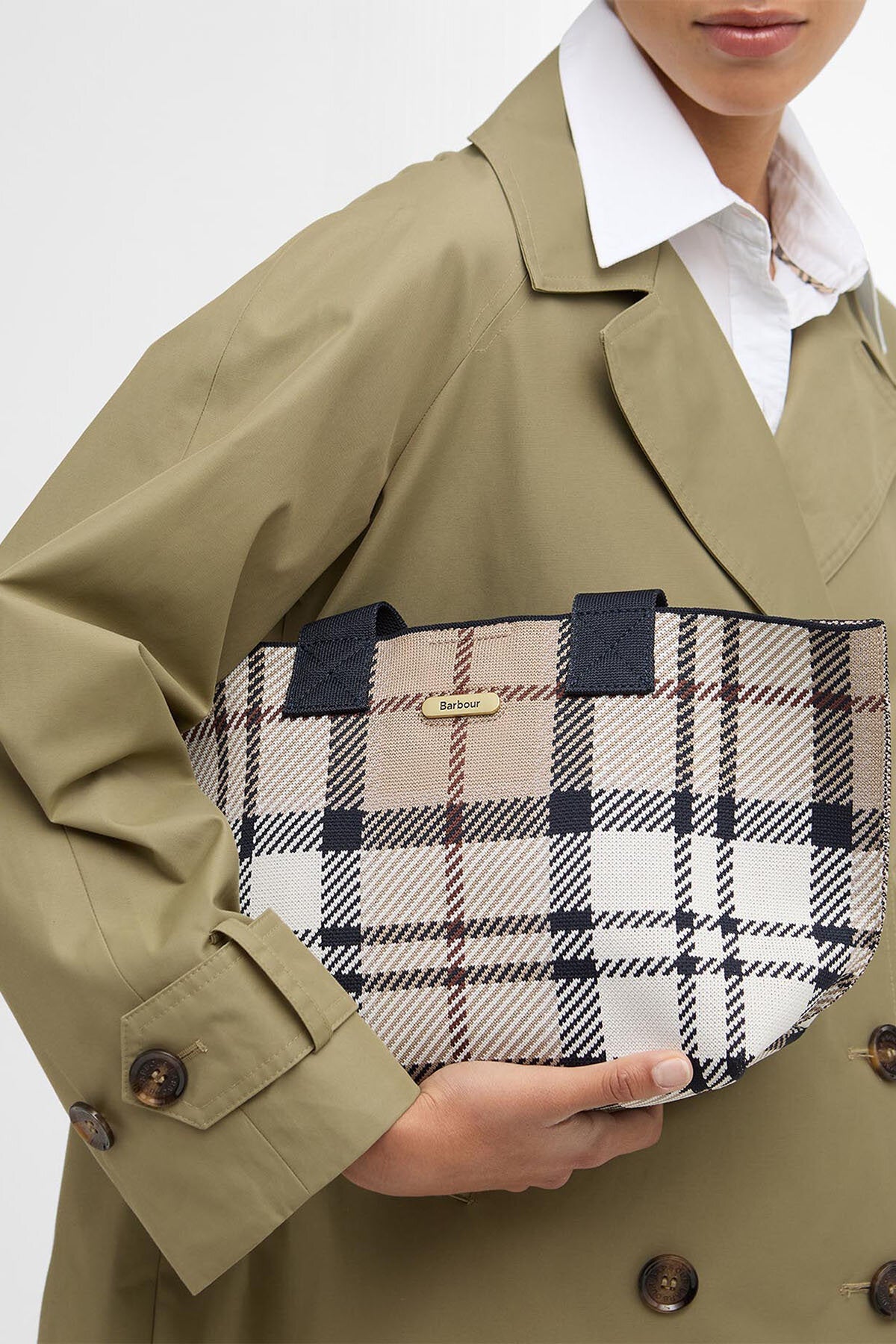 Layla Tartan Mini Tragetasche