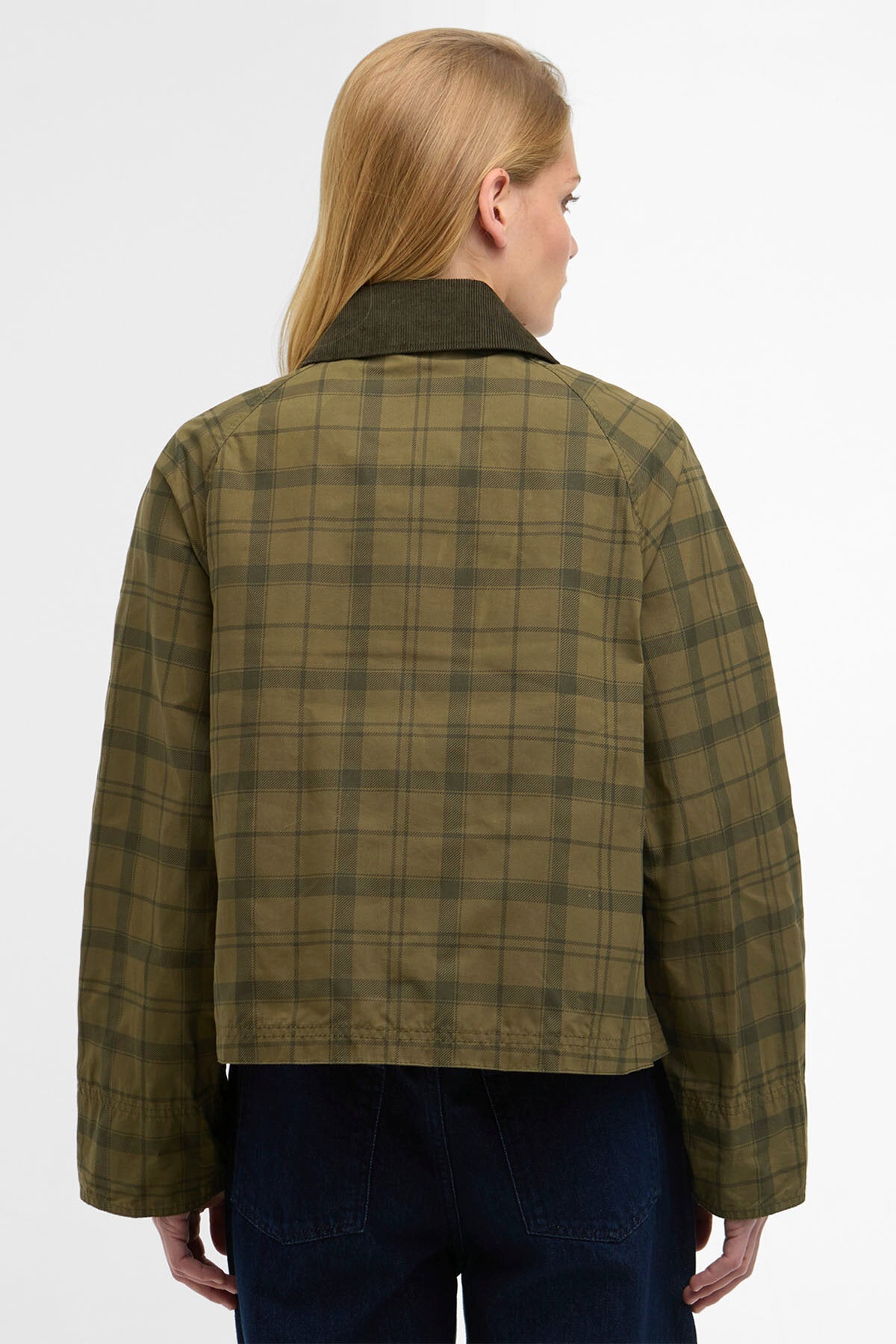 Tartan Cropped Beadnell Casual Jacket