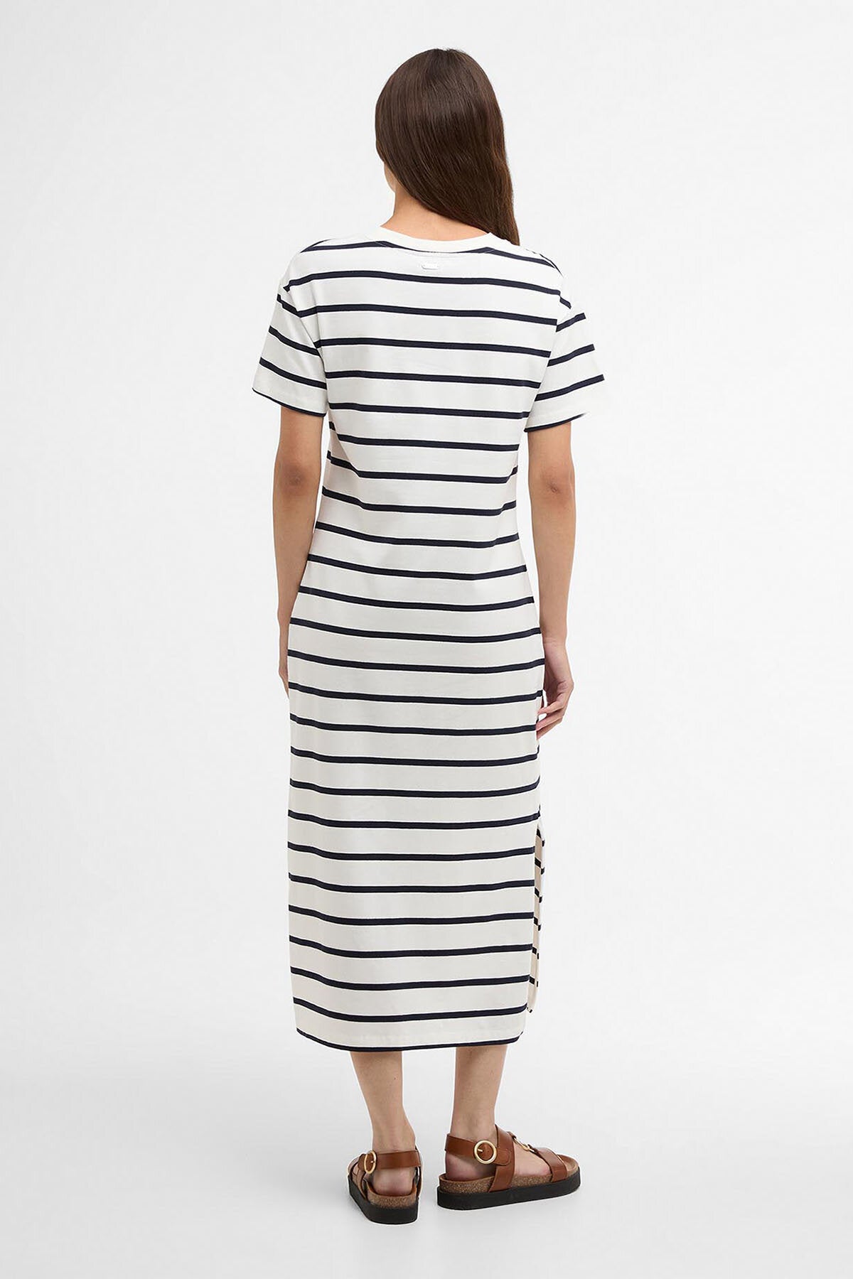 Gestreiftes Midikleid „Selena“