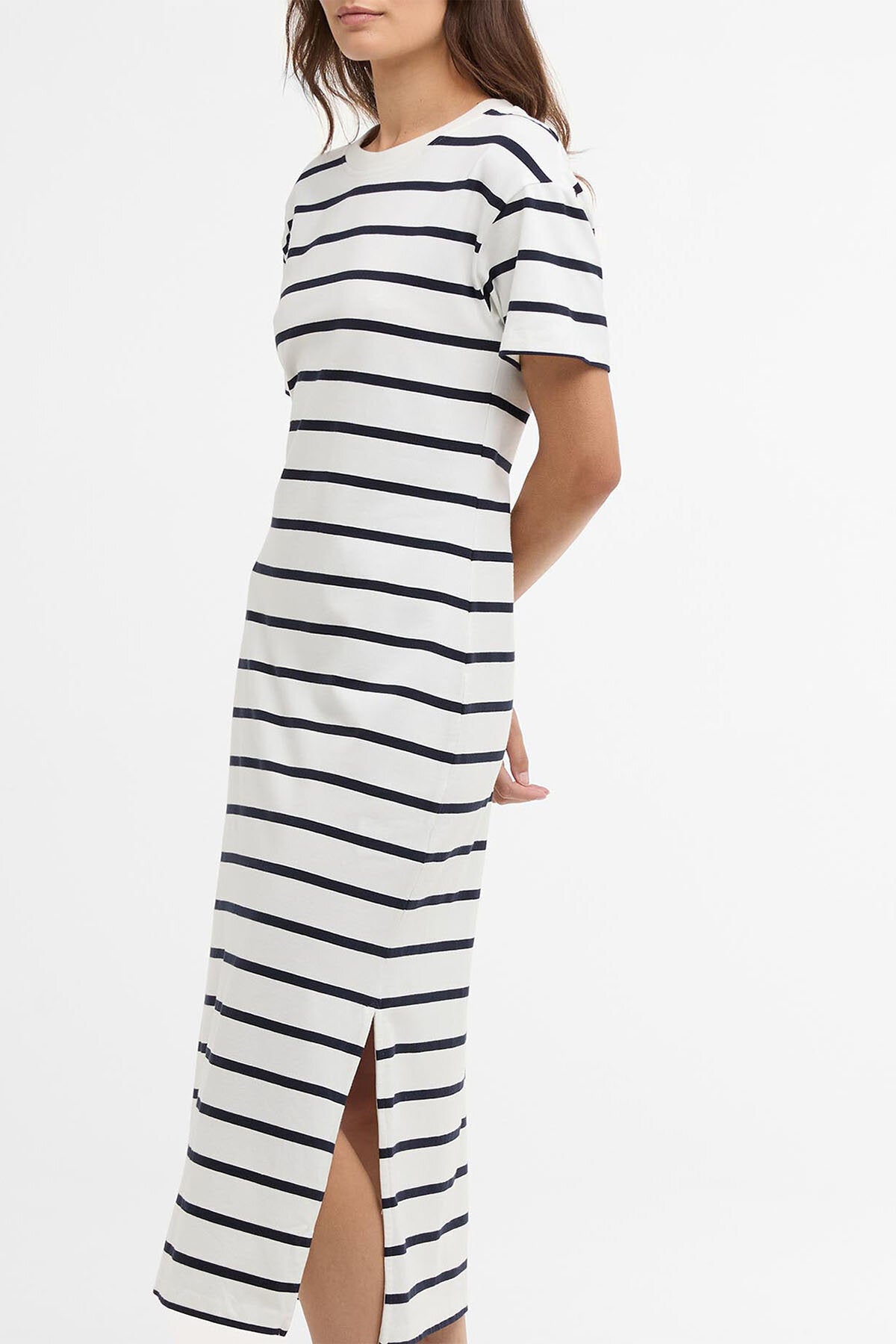 Gestreiftes Midikleid „Selena“