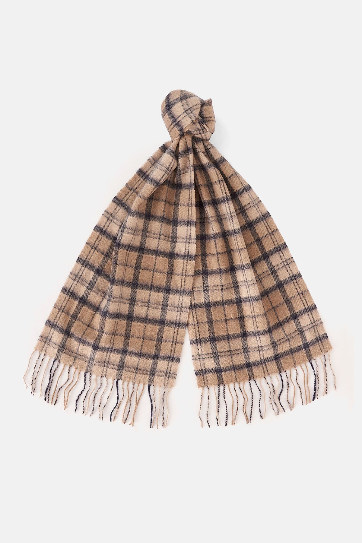 Schal und Handschuhe aus Wolle (Tartan)
