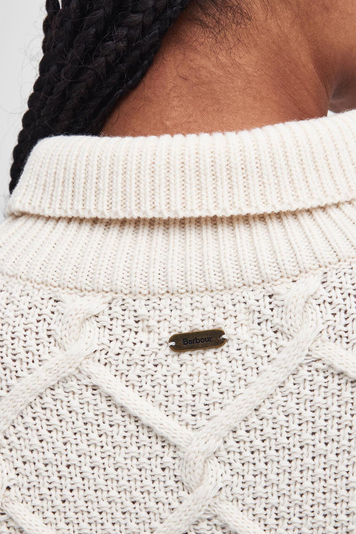 Burne Rollkragen-Strickpullover