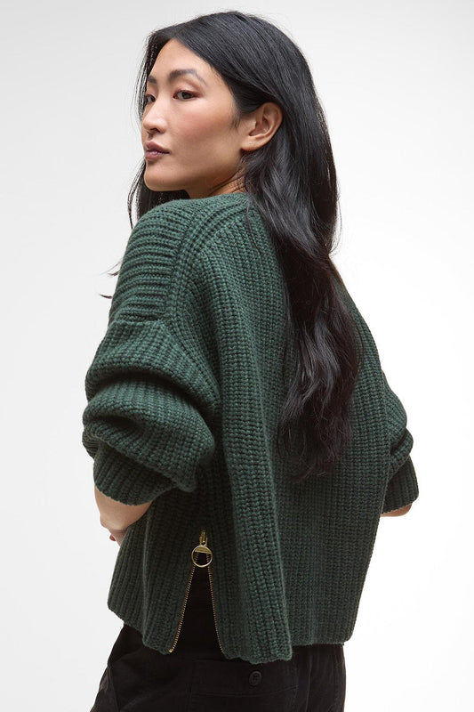 Lilian Rundhals-Pullover