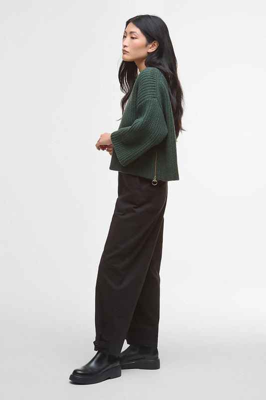 Lilian Rundhals-Pullover
