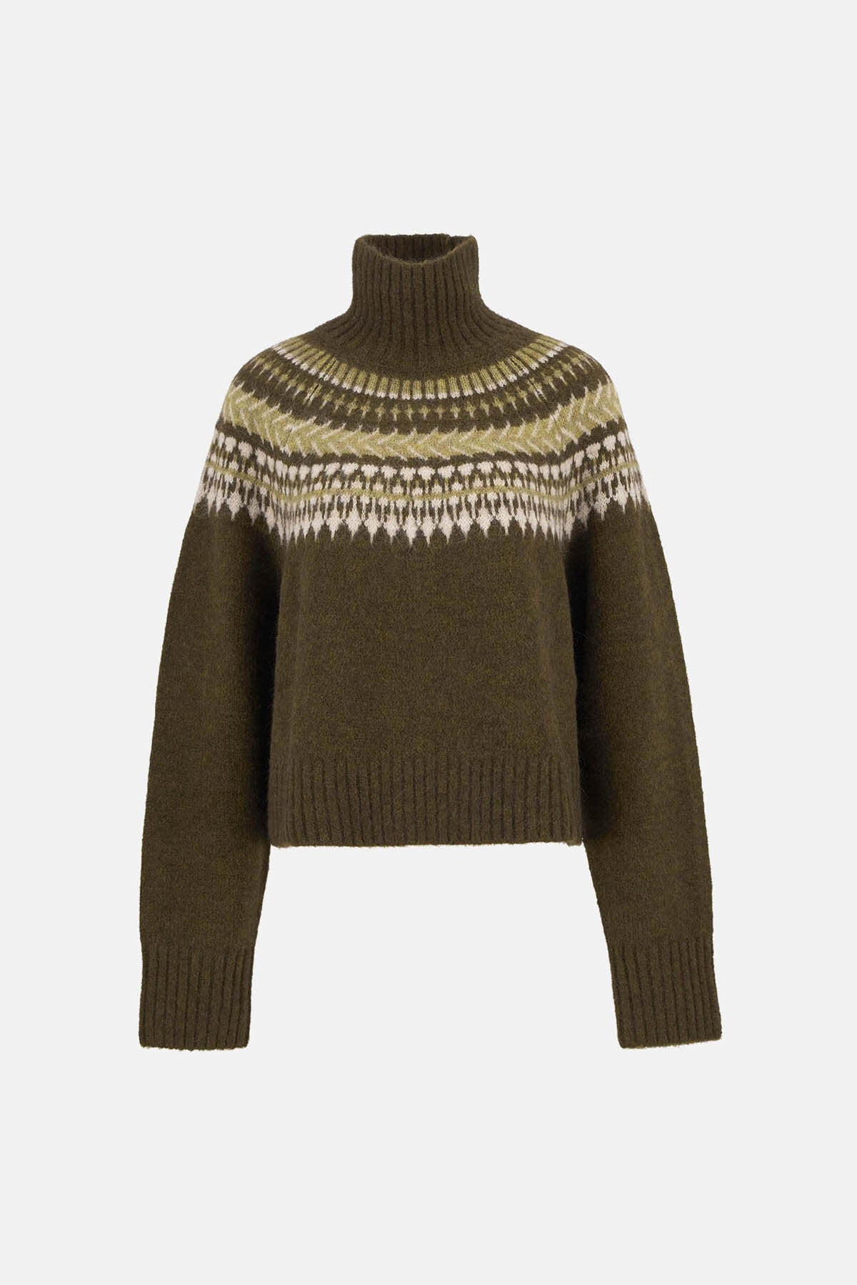 Lorrie Fair-Isle-Rollkragenpullover