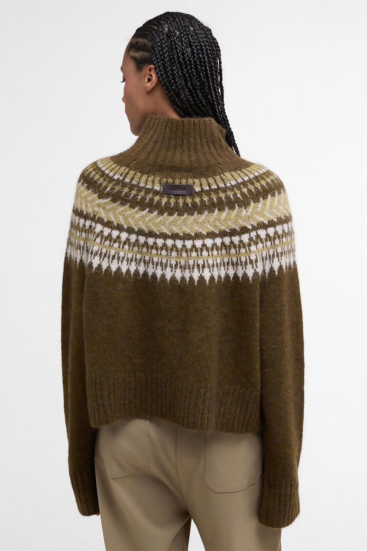 Lorrie Fair-Isle-Rollkragenpullover