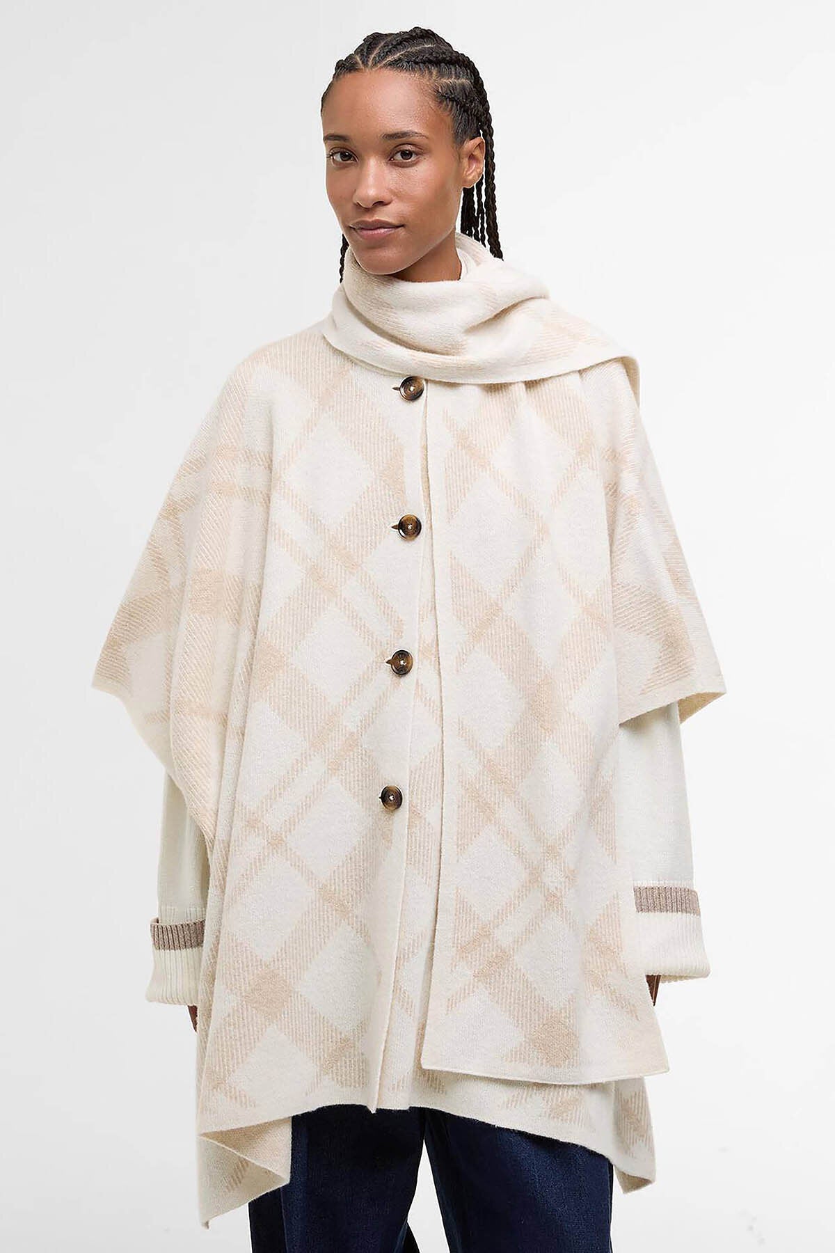 Vienna Knitted Cape