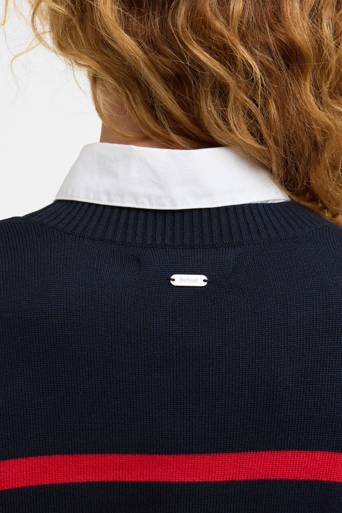 Fern Striped Crew Neck Jumper