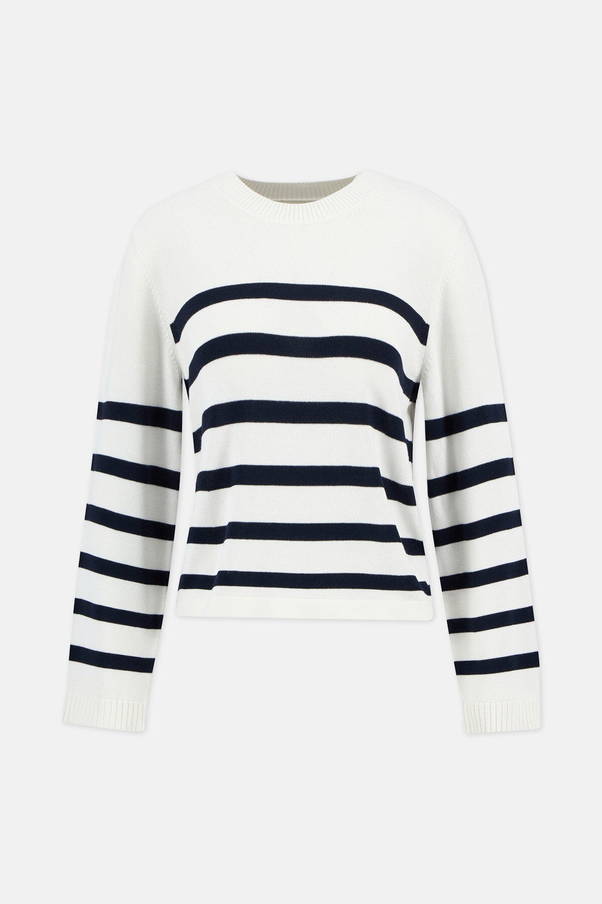 Fern Striped Crew Neck Jumper