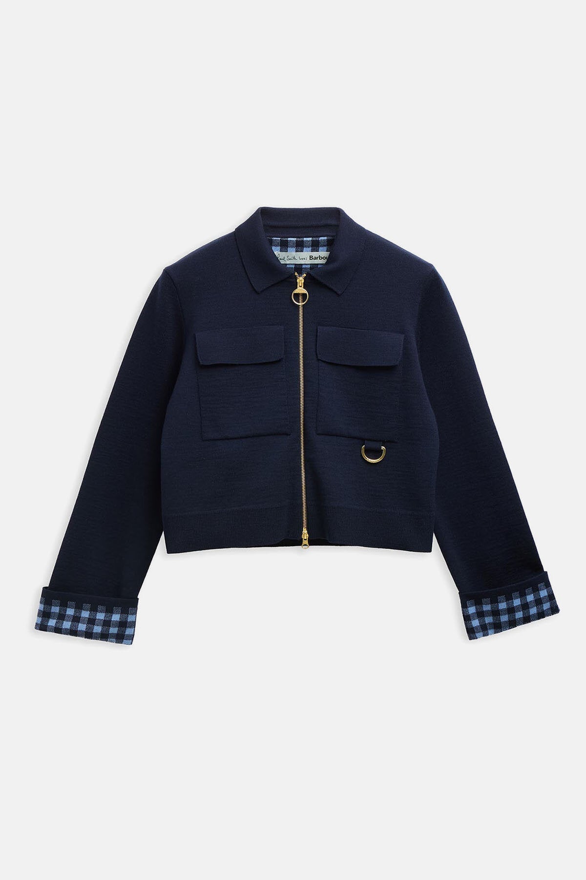 Paul Smith Loves Whitby Knitted Zip Through Cardigan
