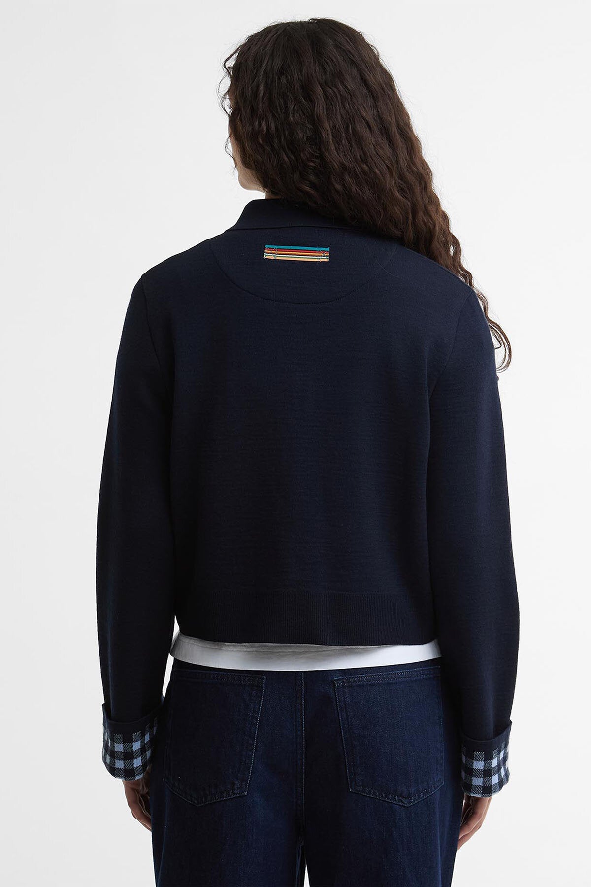Paul Smith Loves Whitby Knitted Zip Through Cardigan