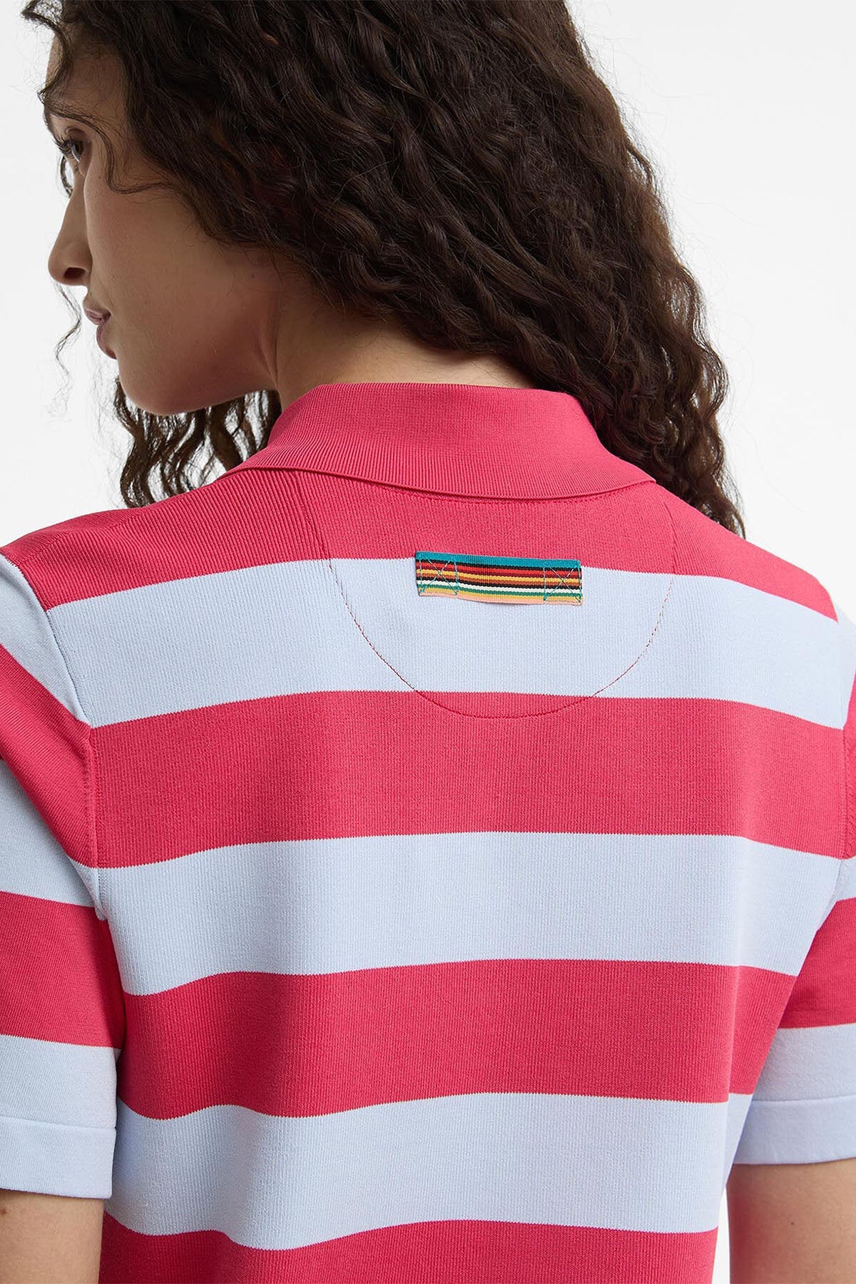 Paul Smith Loves Felton Striped Knitted Polo