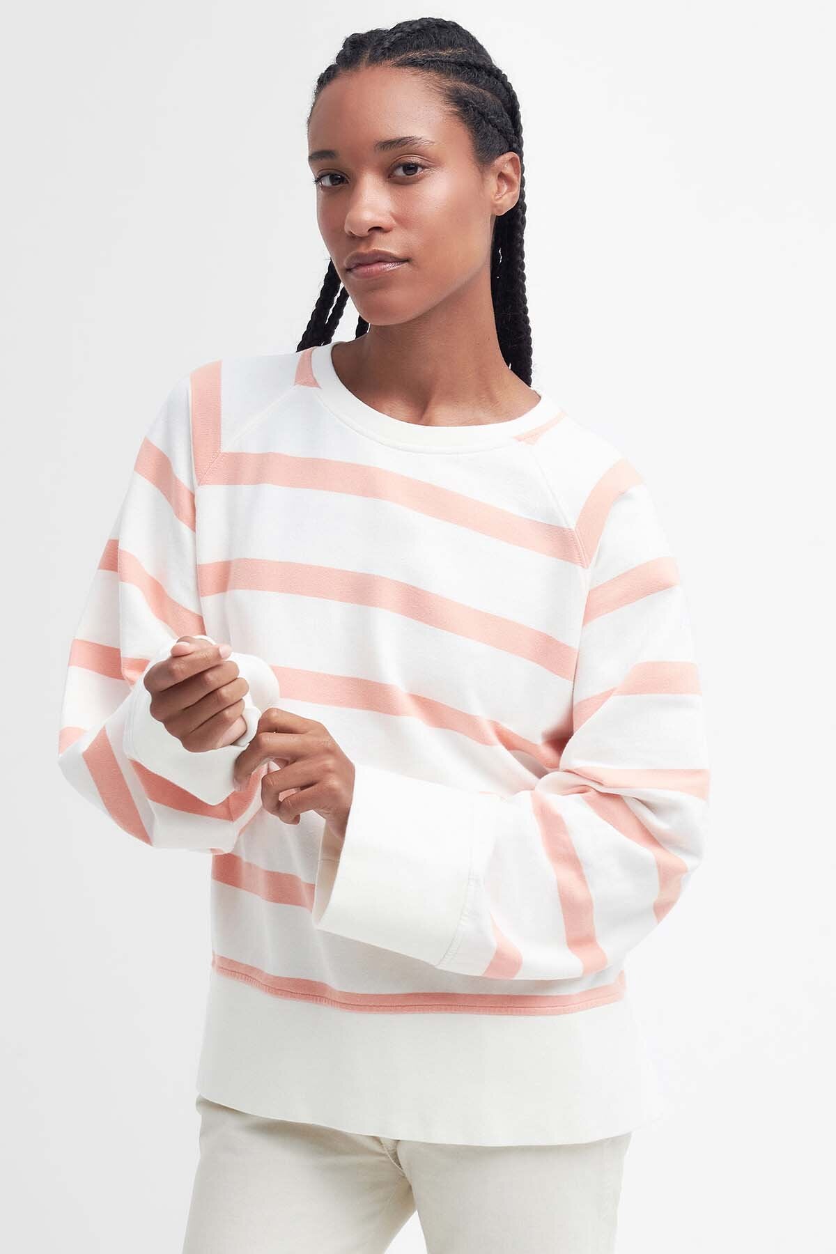 Gestreiftes Longfield Sweatshirt