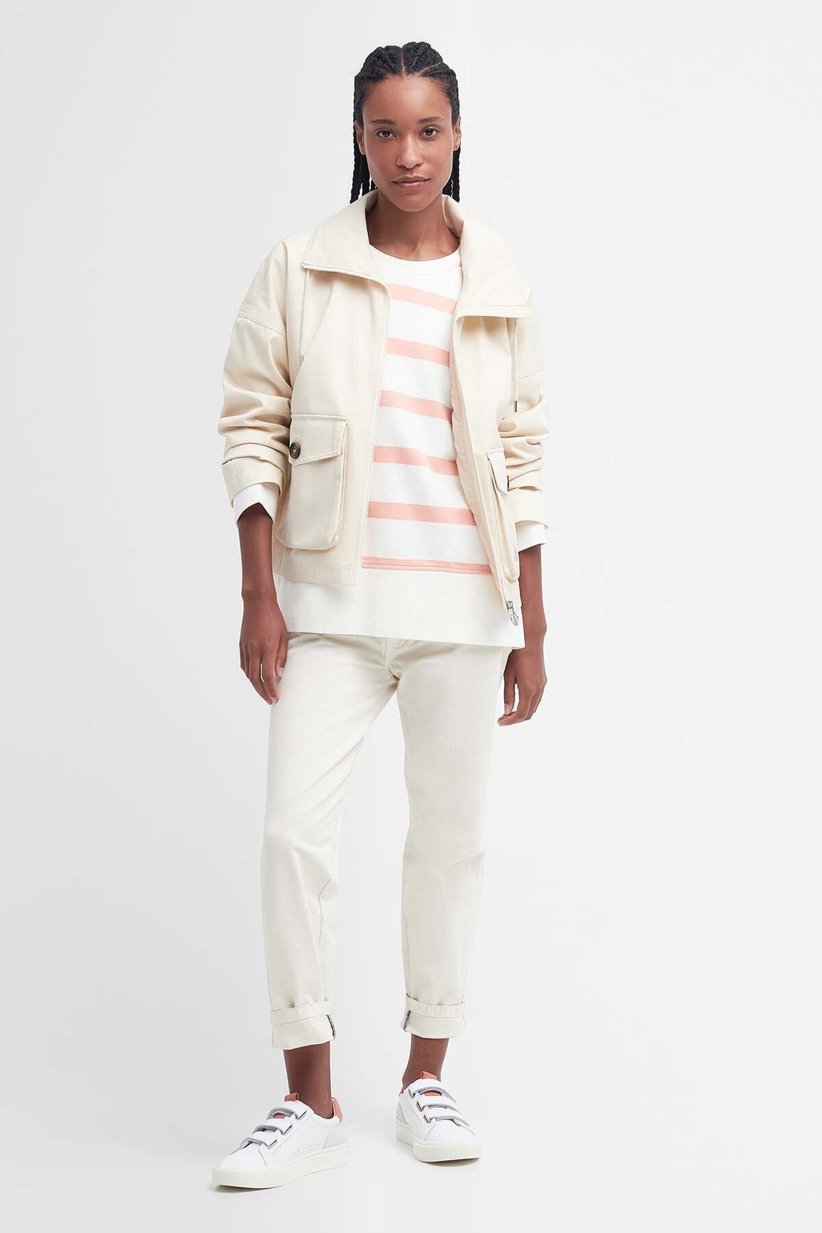 Gestreiftes Longfield Sweatshirt