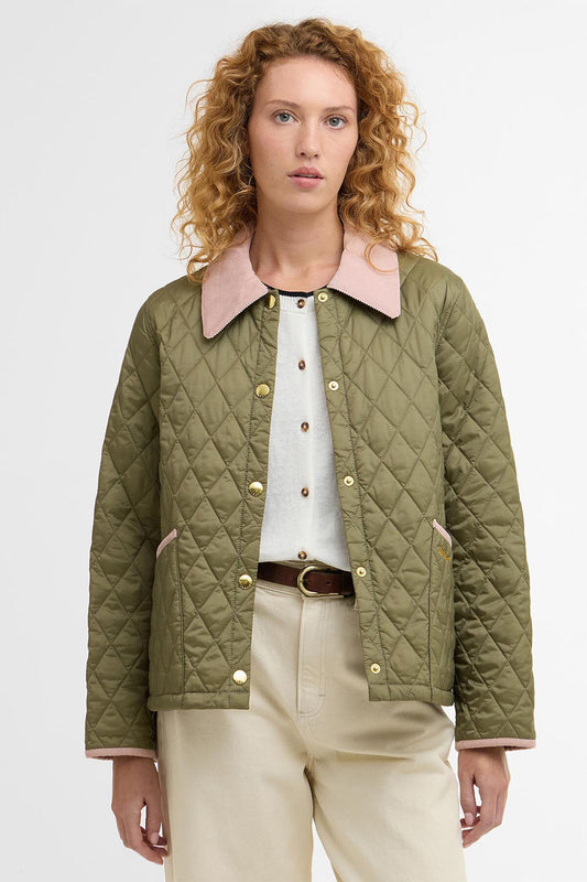 Icons Cropped Liddesdale Quilted Jacket