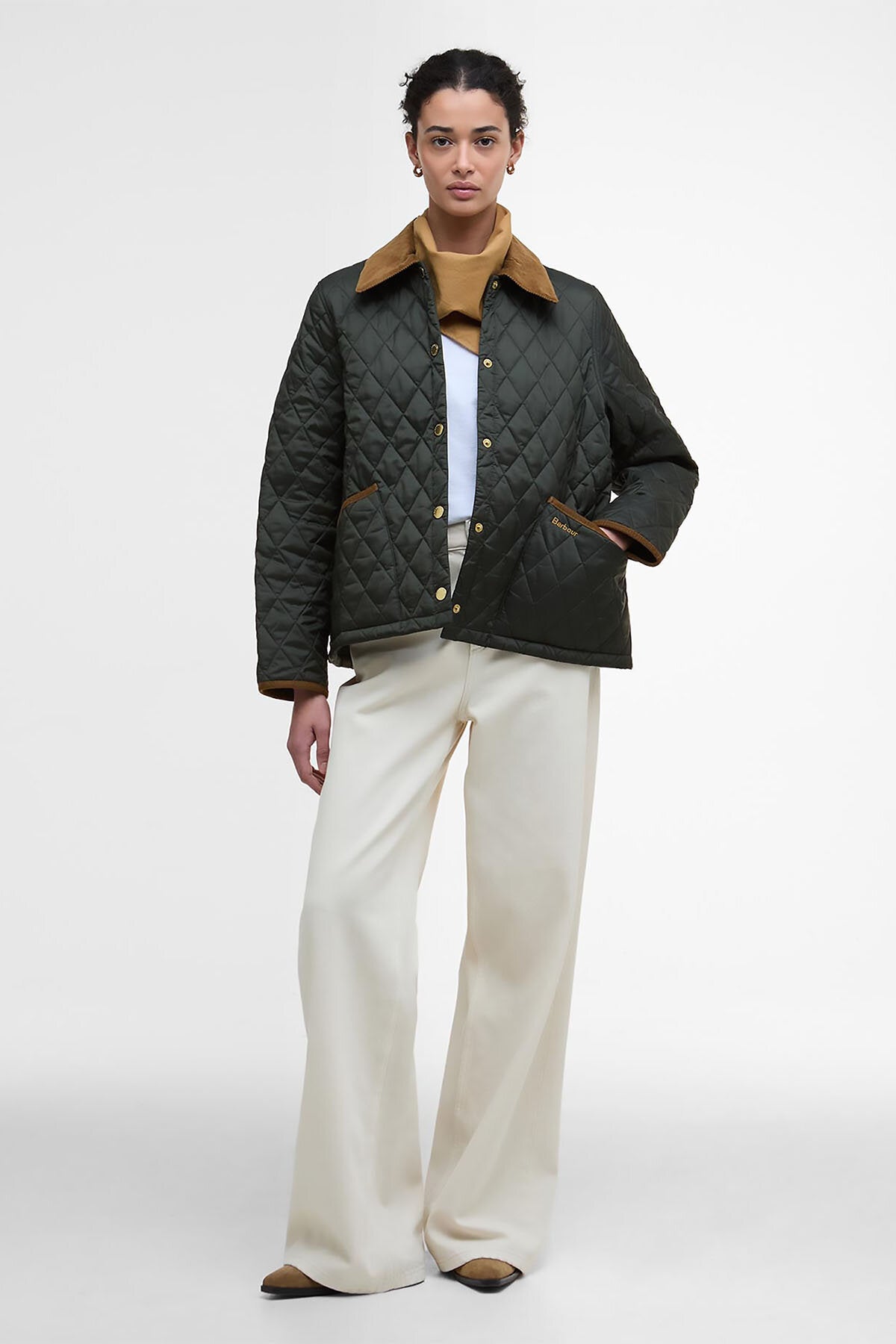 Icons Cropped Liddesdale Quilted Jacket