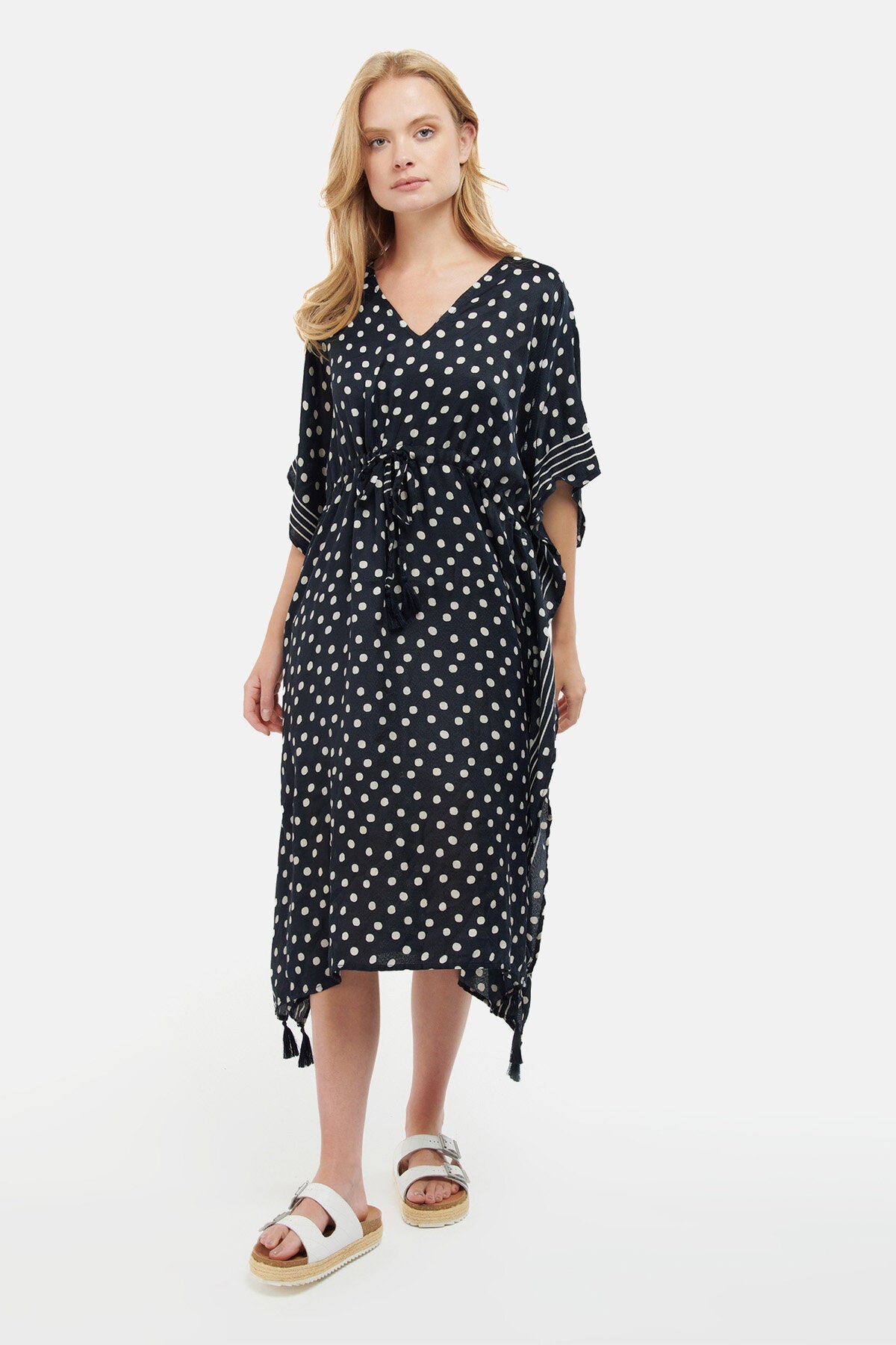 Polka Dot Beach Kaftan
