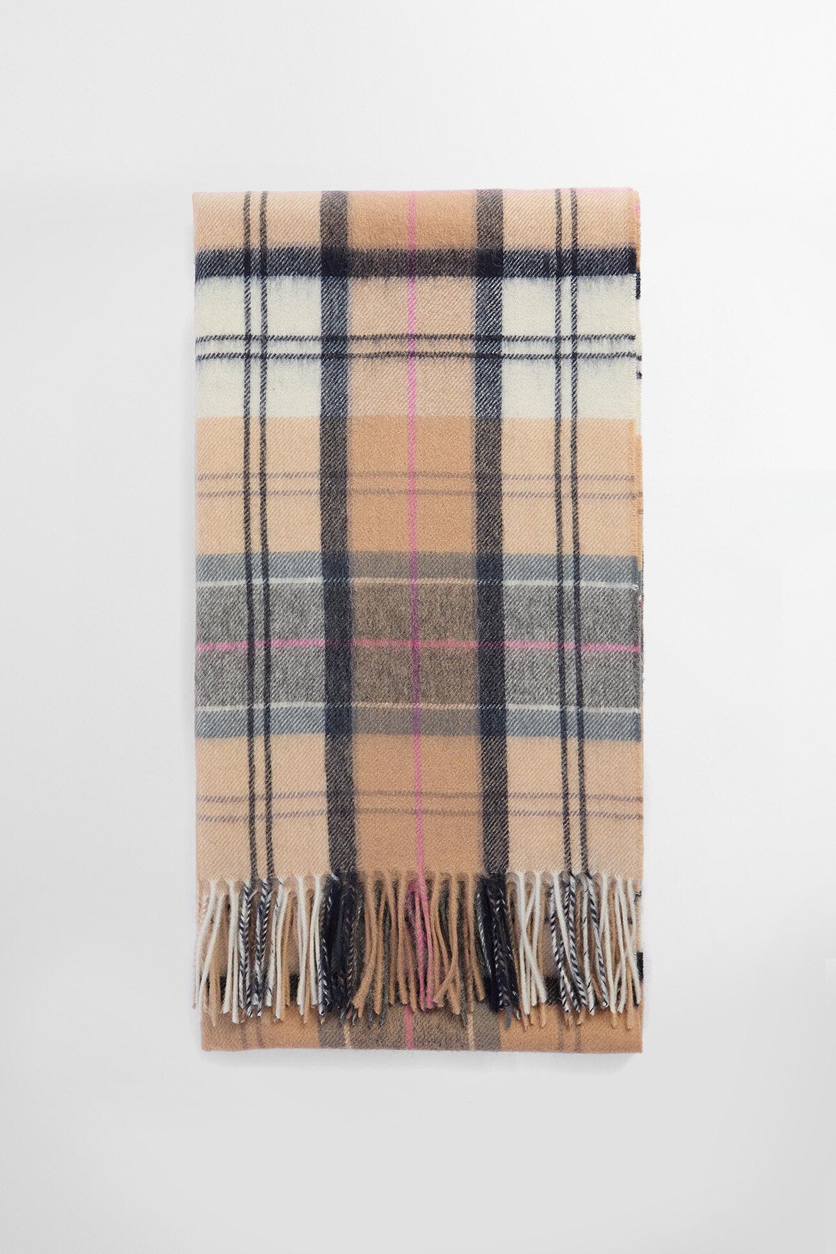 Serena Schottenmuster-Lambswool-Schal
