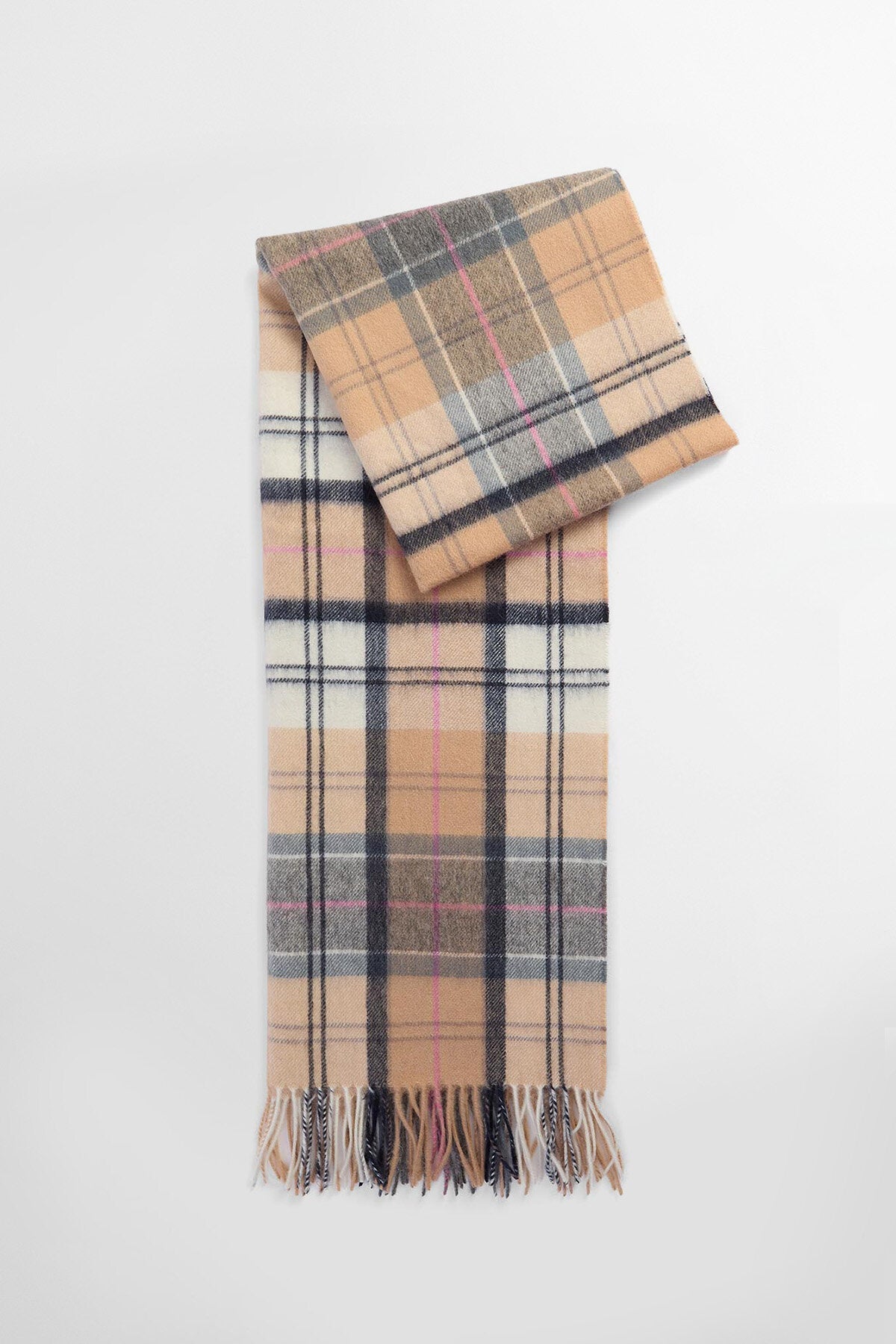 Serena Schottenmuster-Lambswool-Schal