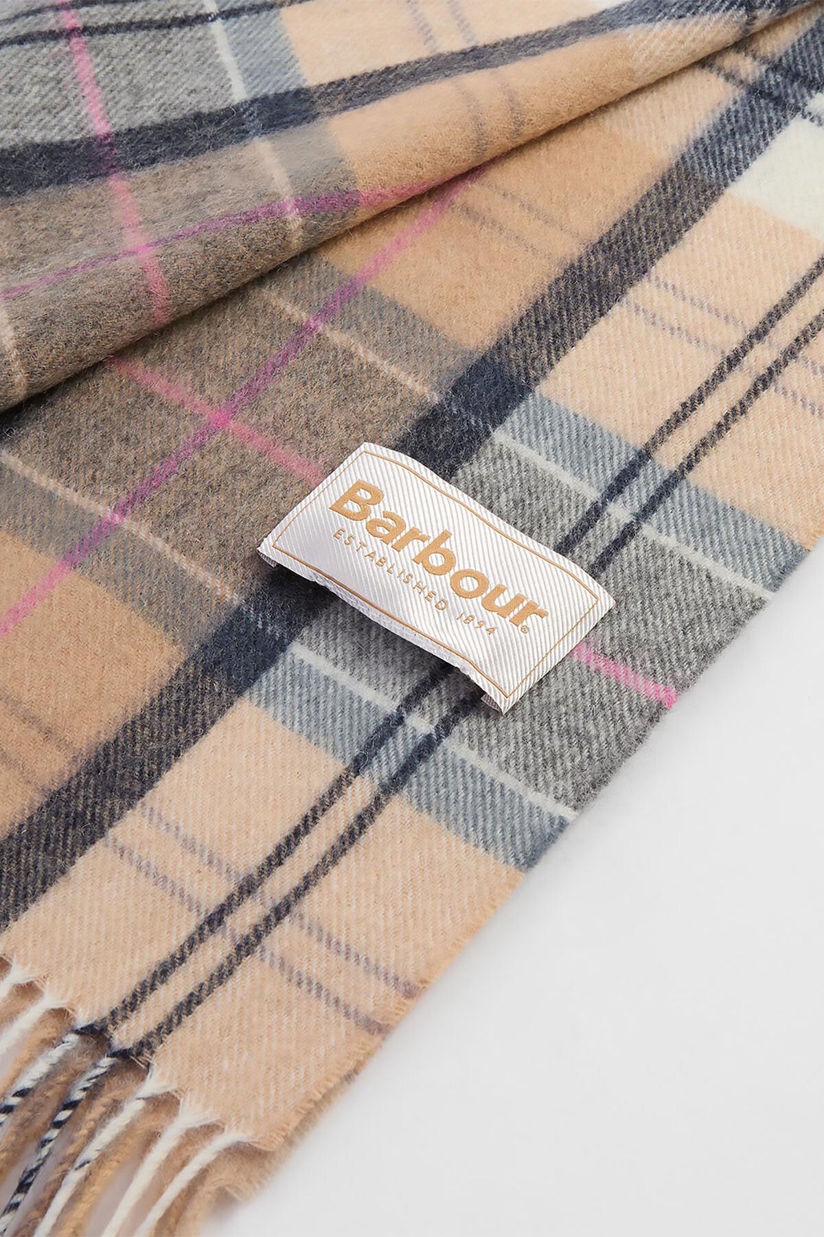 Serena Schottenmuster-Lambswool-Schal