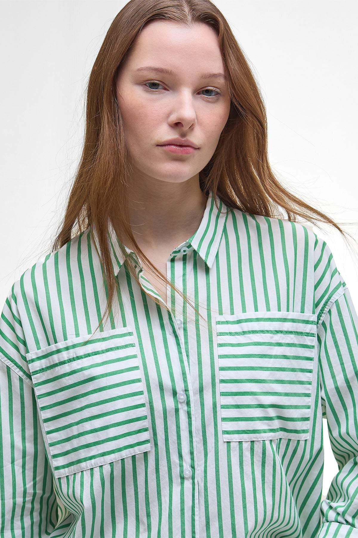 Nicola Striped Relaxed Long-Sleeved Shirt