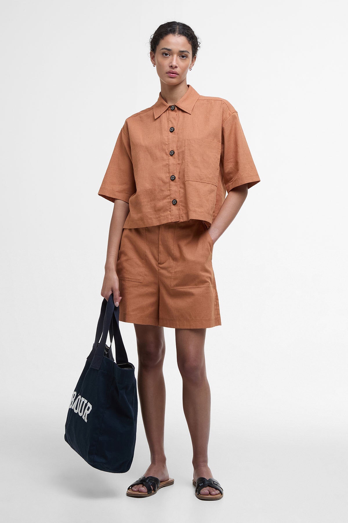Cary Boxy Short-Sleeved Shirt
