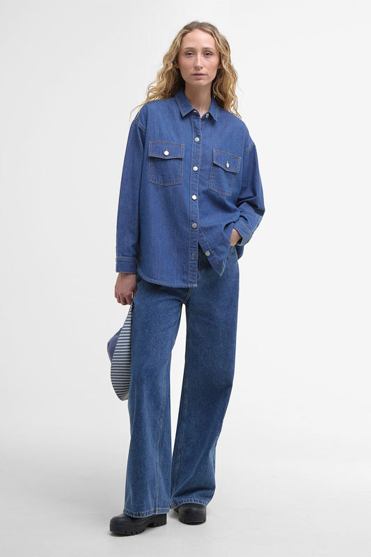 Woodrow Oversized Jeanshemd
