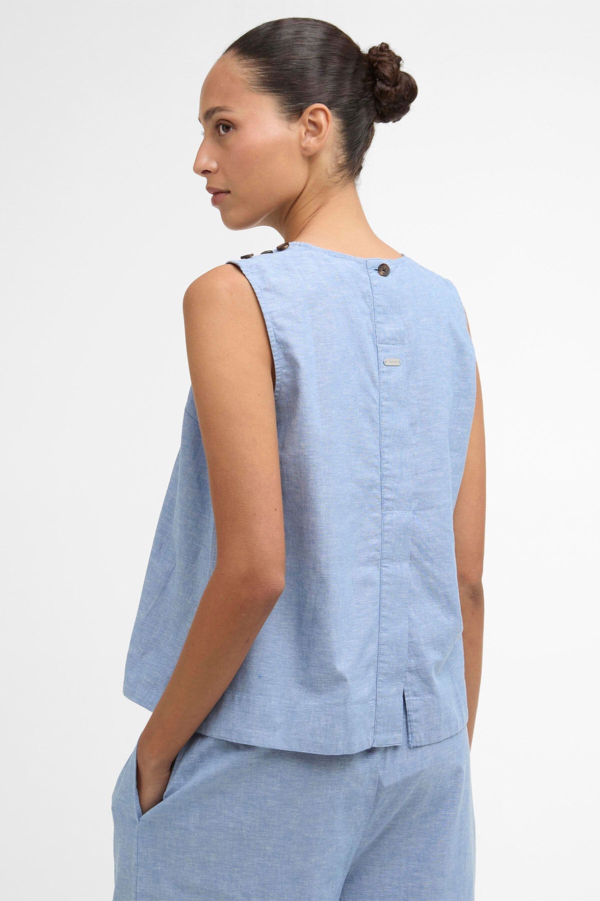 Josie Ärmellose Bluse